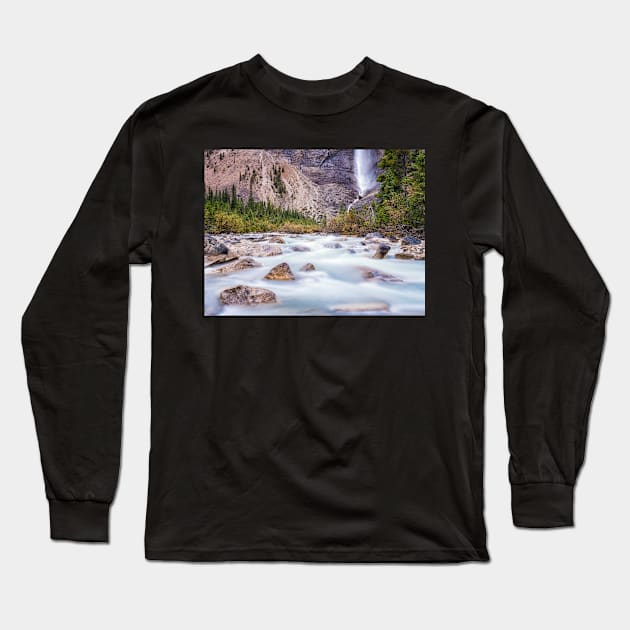 Standing in the Milky Stream Long Sleeve T-Shirt by krepsher